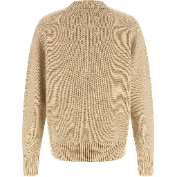 Beige Cashmere Cardigan