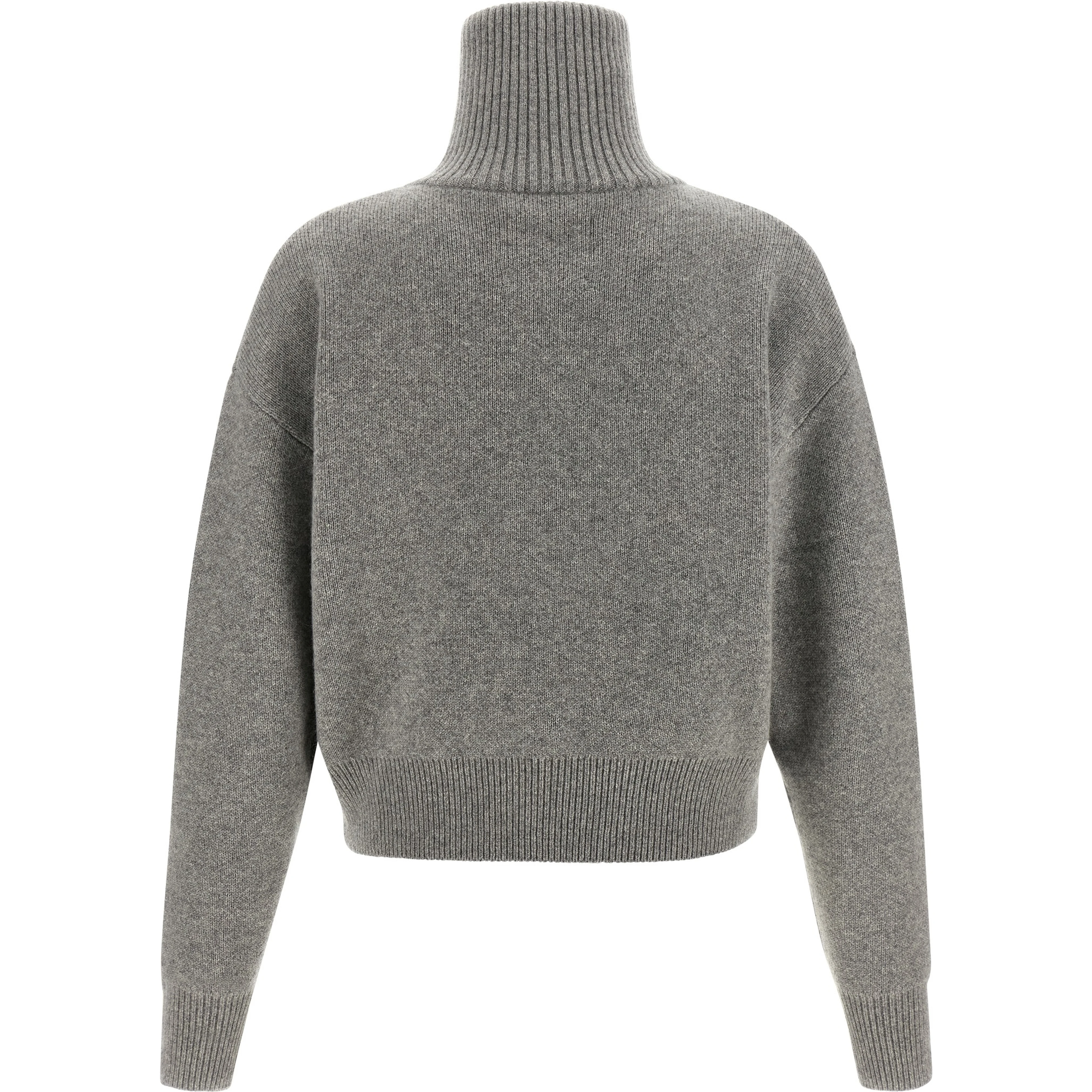 Gray Cashmere Cardigan