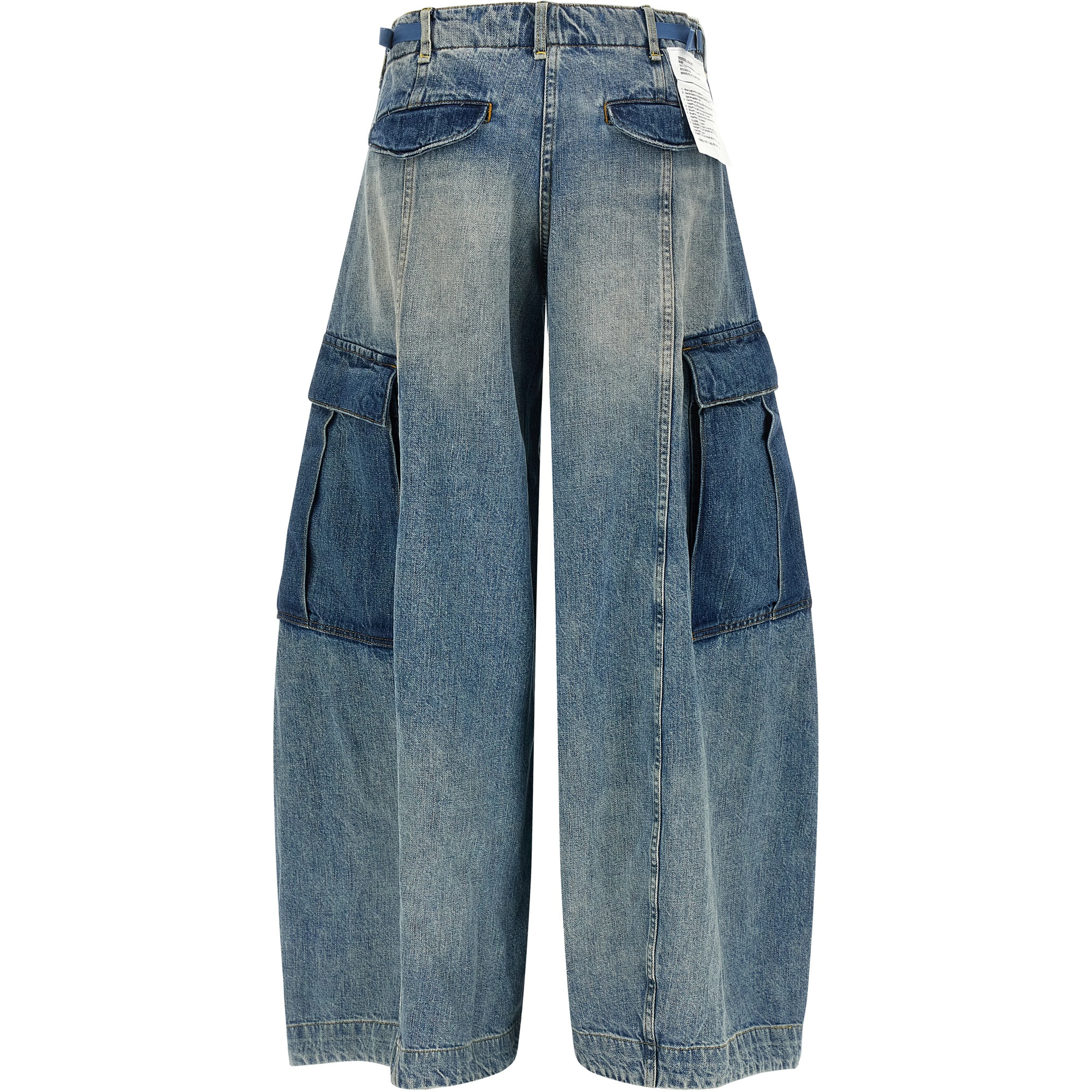 Blue Cotton Jeans Denim
