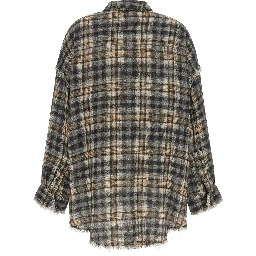 Gray Cotton Blouse