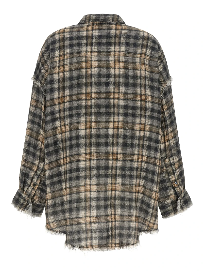 Gray Cotton Blouse