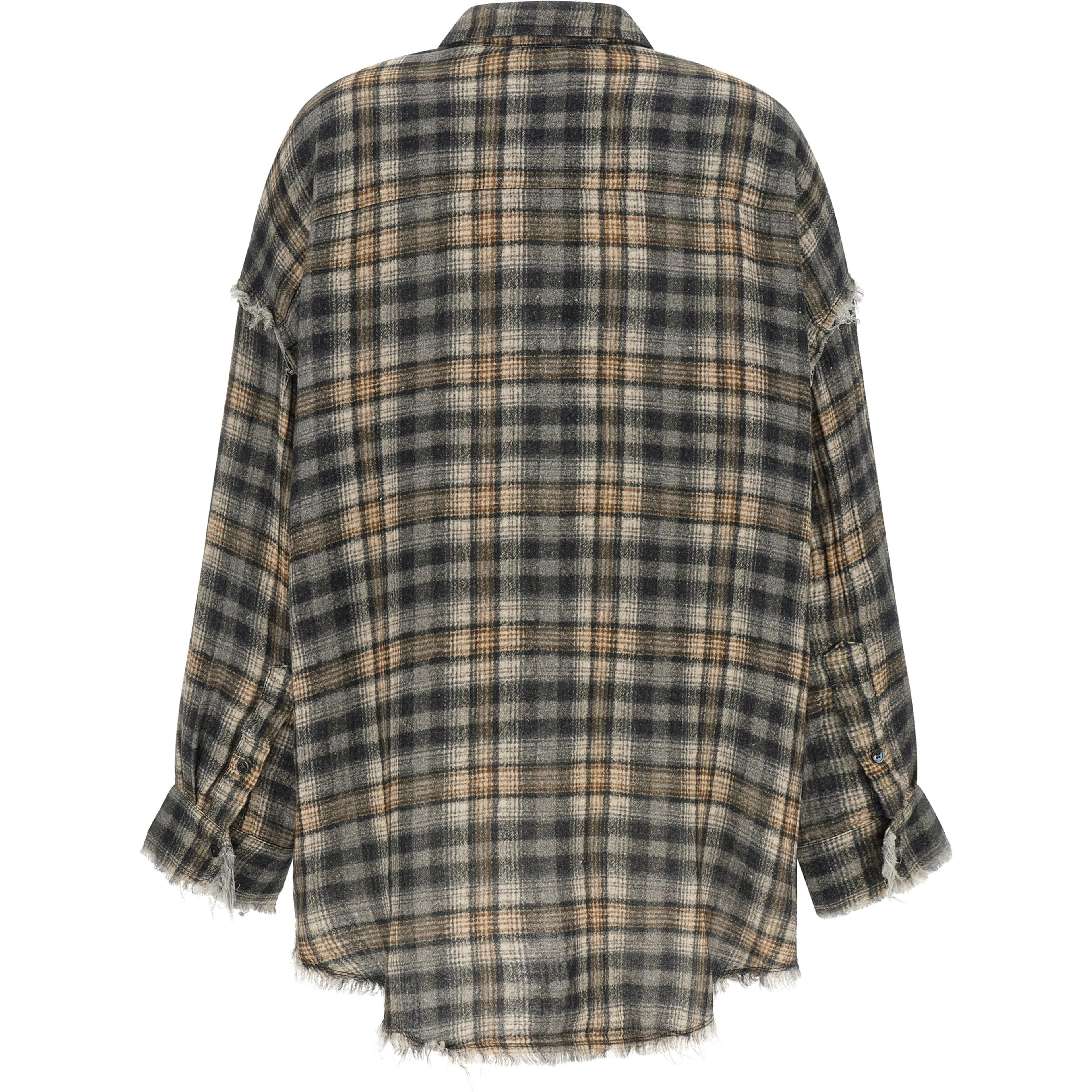Gray Cotton Blouse
