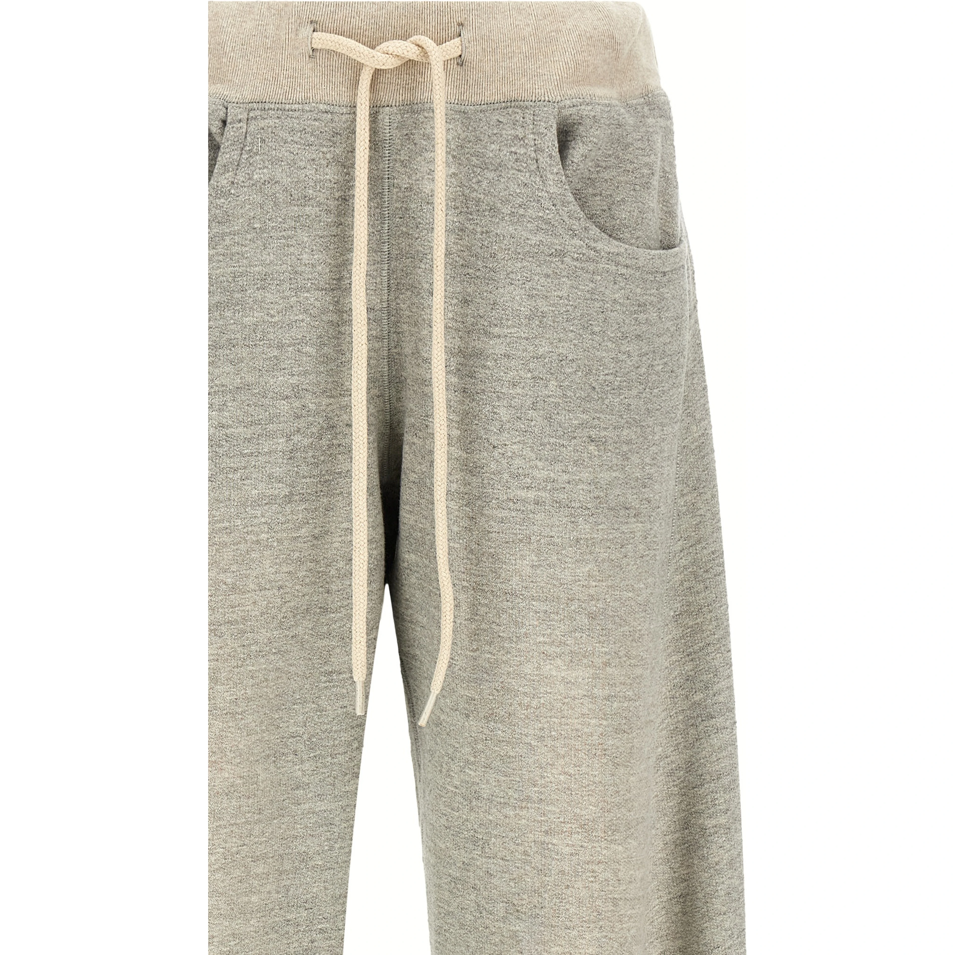 Gray Cotton Joggers (Workout Pants)