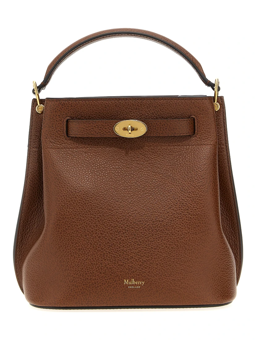 Brown Calfskin Crossbody Bag