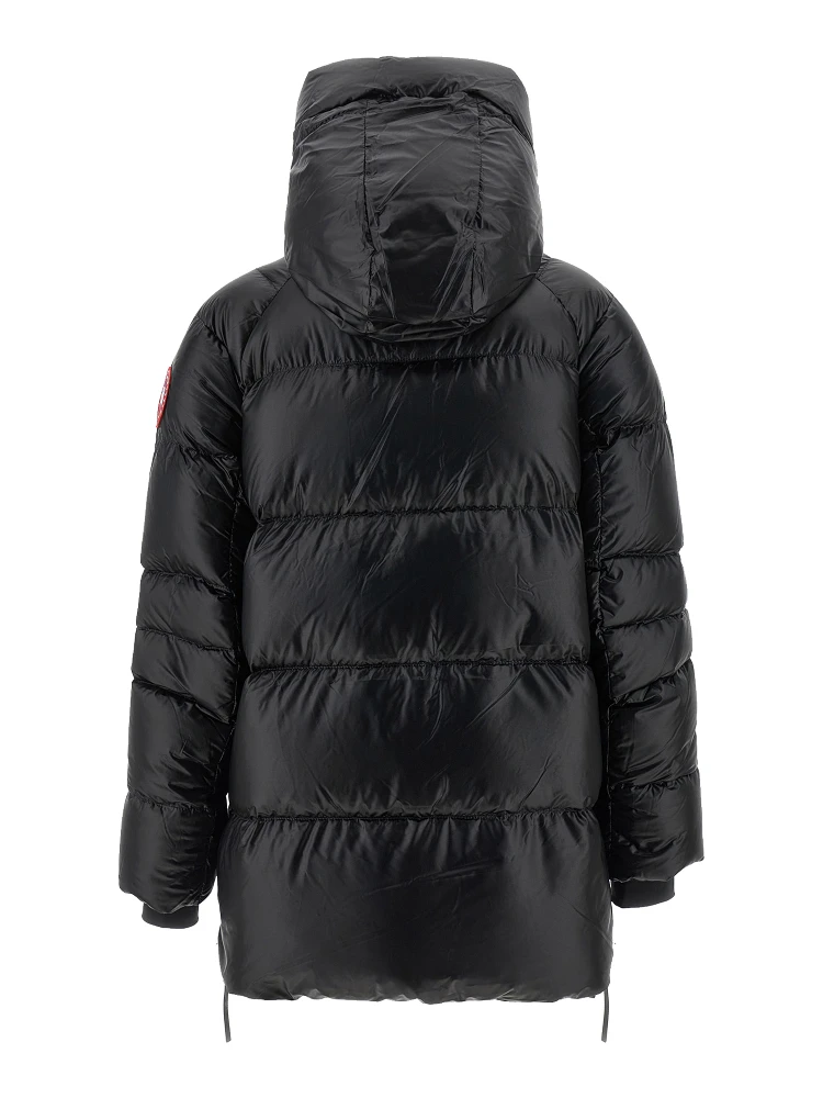 Black Polyamide Full-Length Jacket alternative