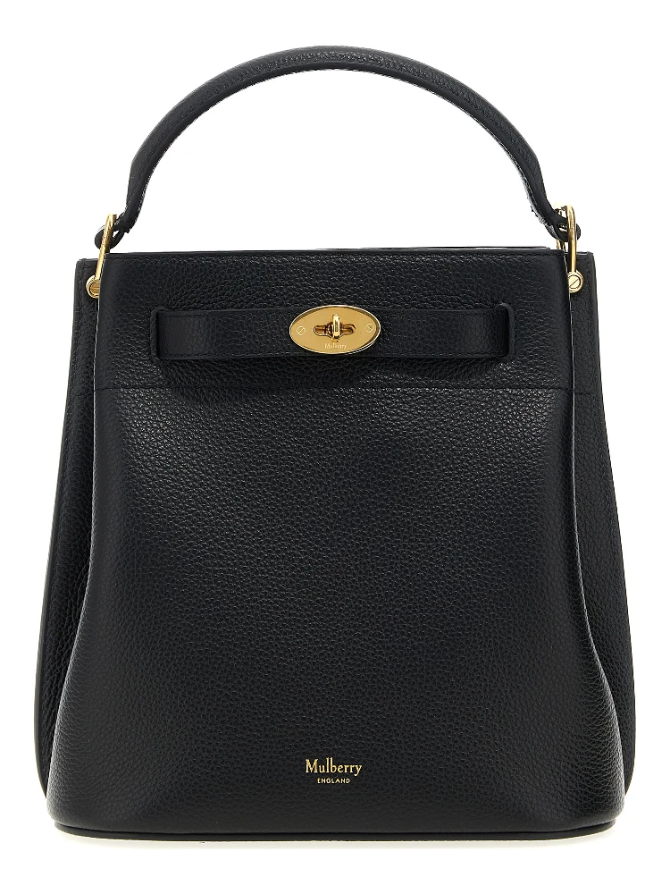 Black Calfskin Crossbody Bag
