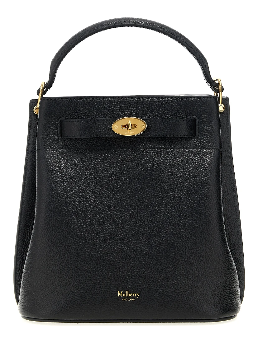 Black Calfskin Crossbody Bag