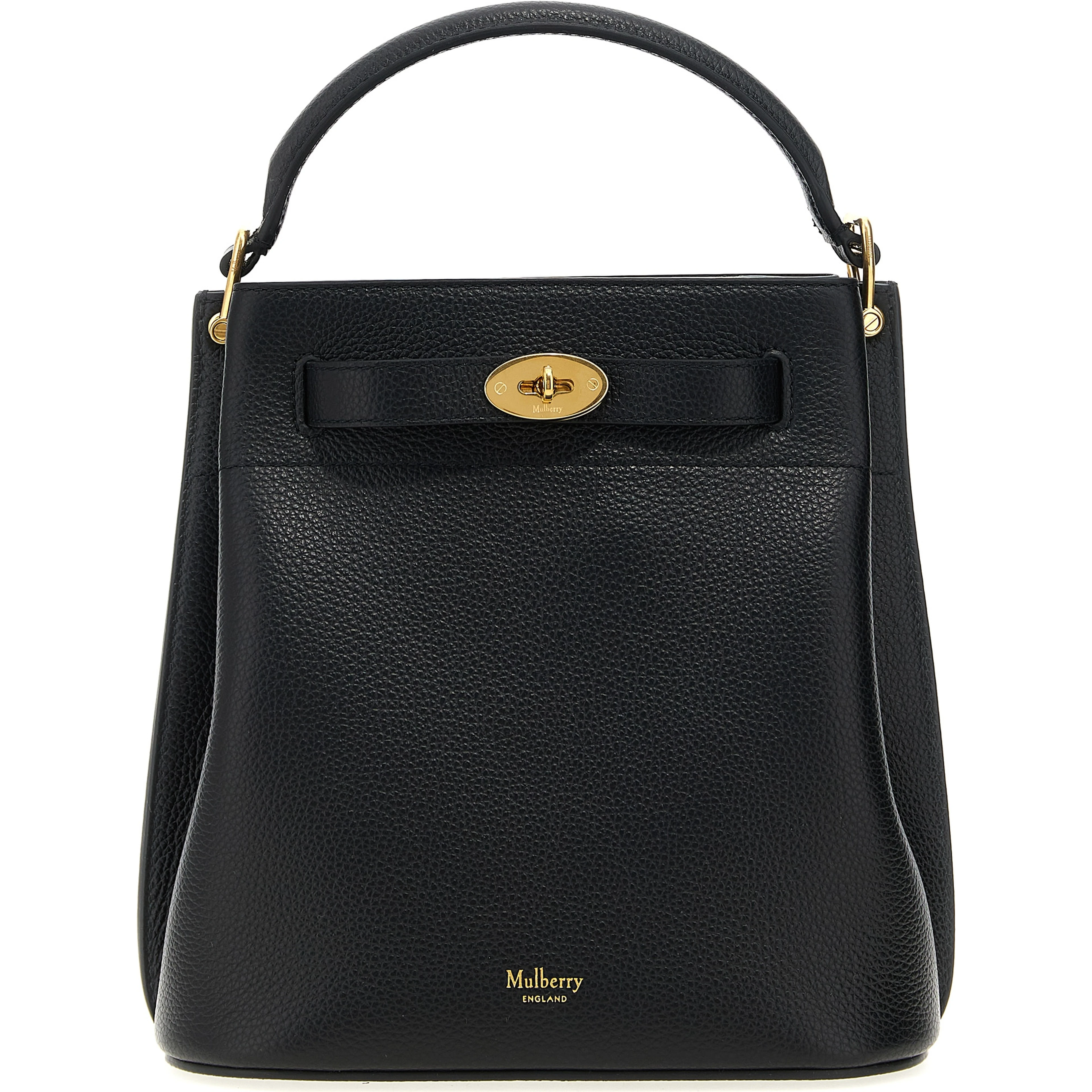 Black Calfskin Crossbody Bag