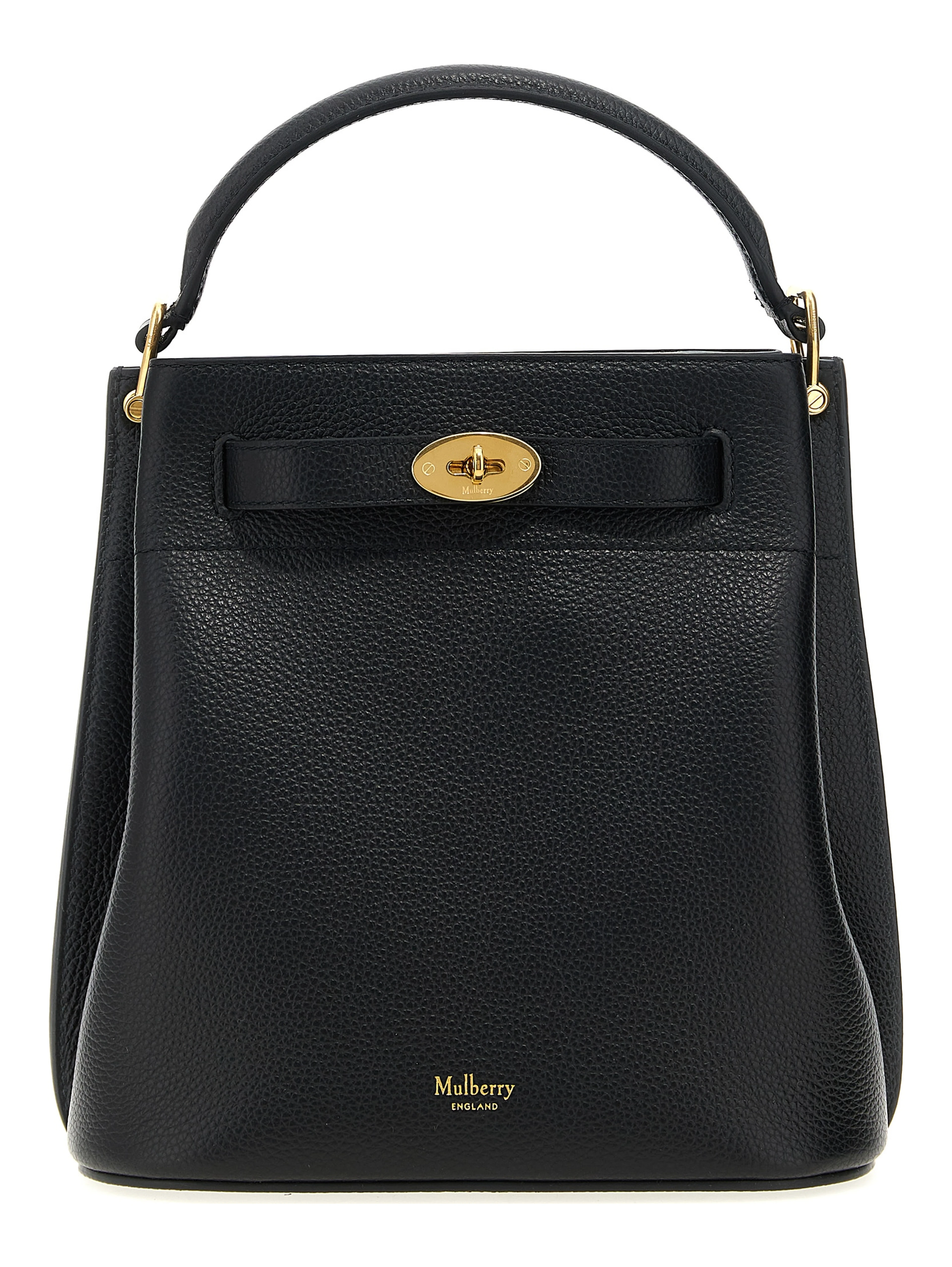 Black Calfskin Crossbody Bag