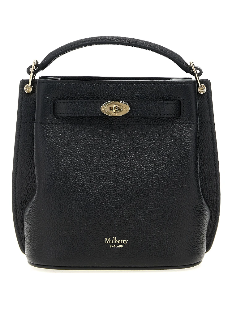 Black Calfskin Crossbody Bag