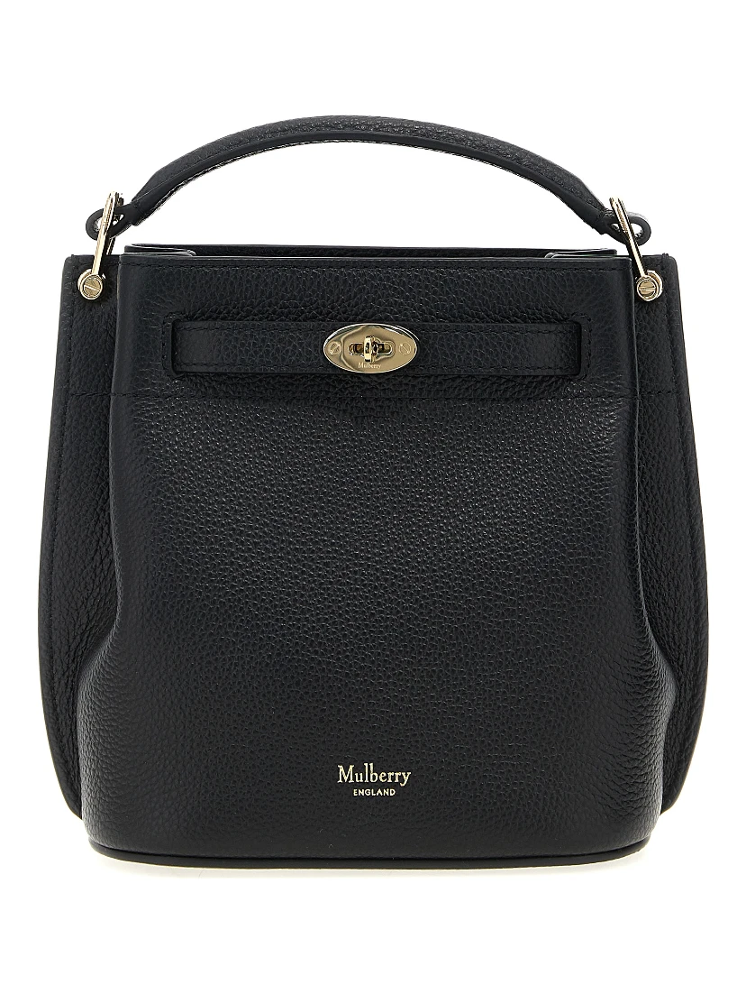 Black Calfskin Crossbody Bag
