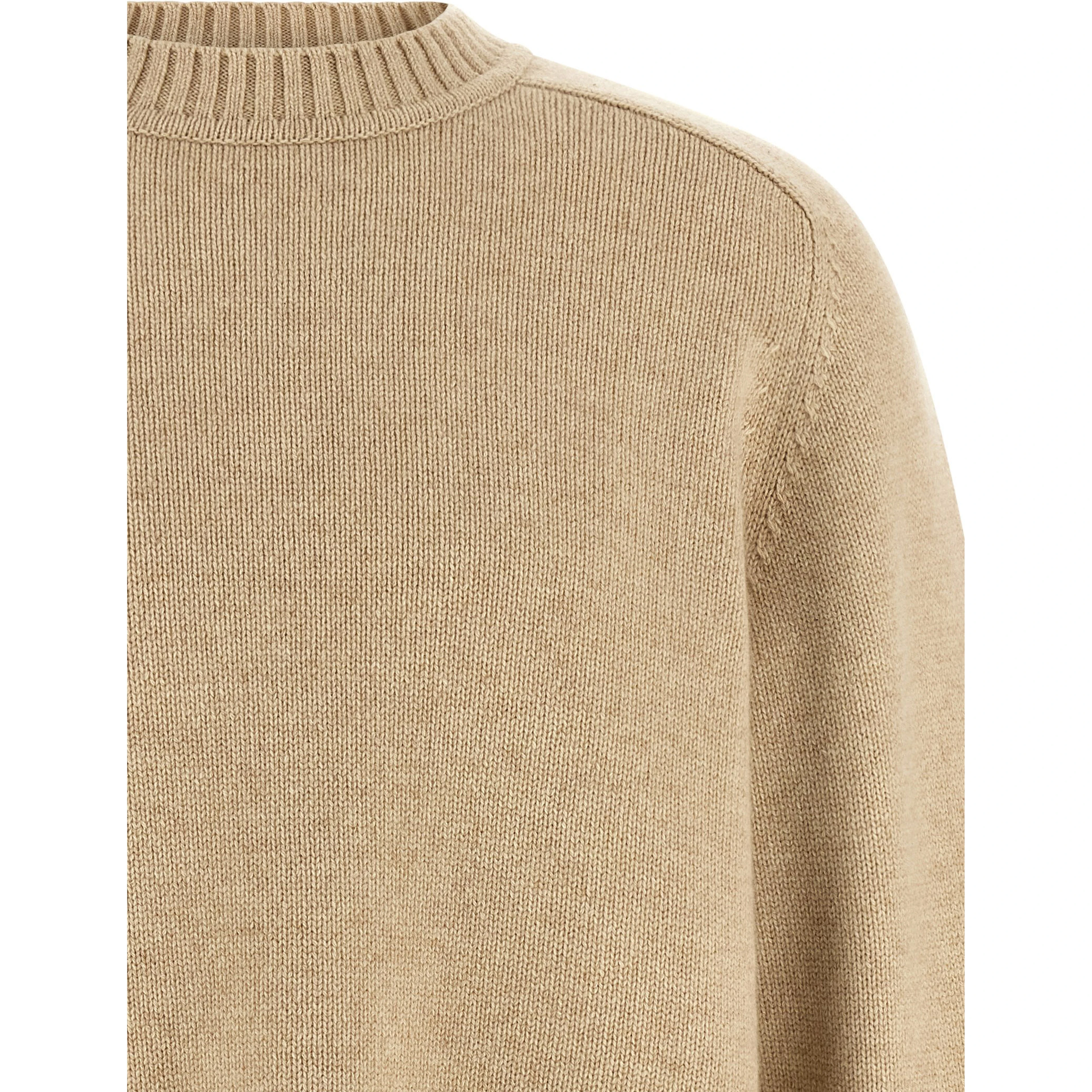 Beige Cashmere Cardigan