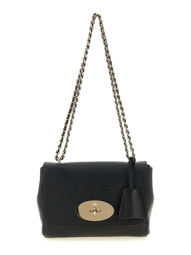 Black Goatskin Crossbody Bag