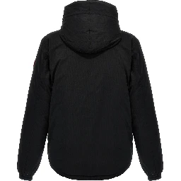Black Polyester Shell Jacket