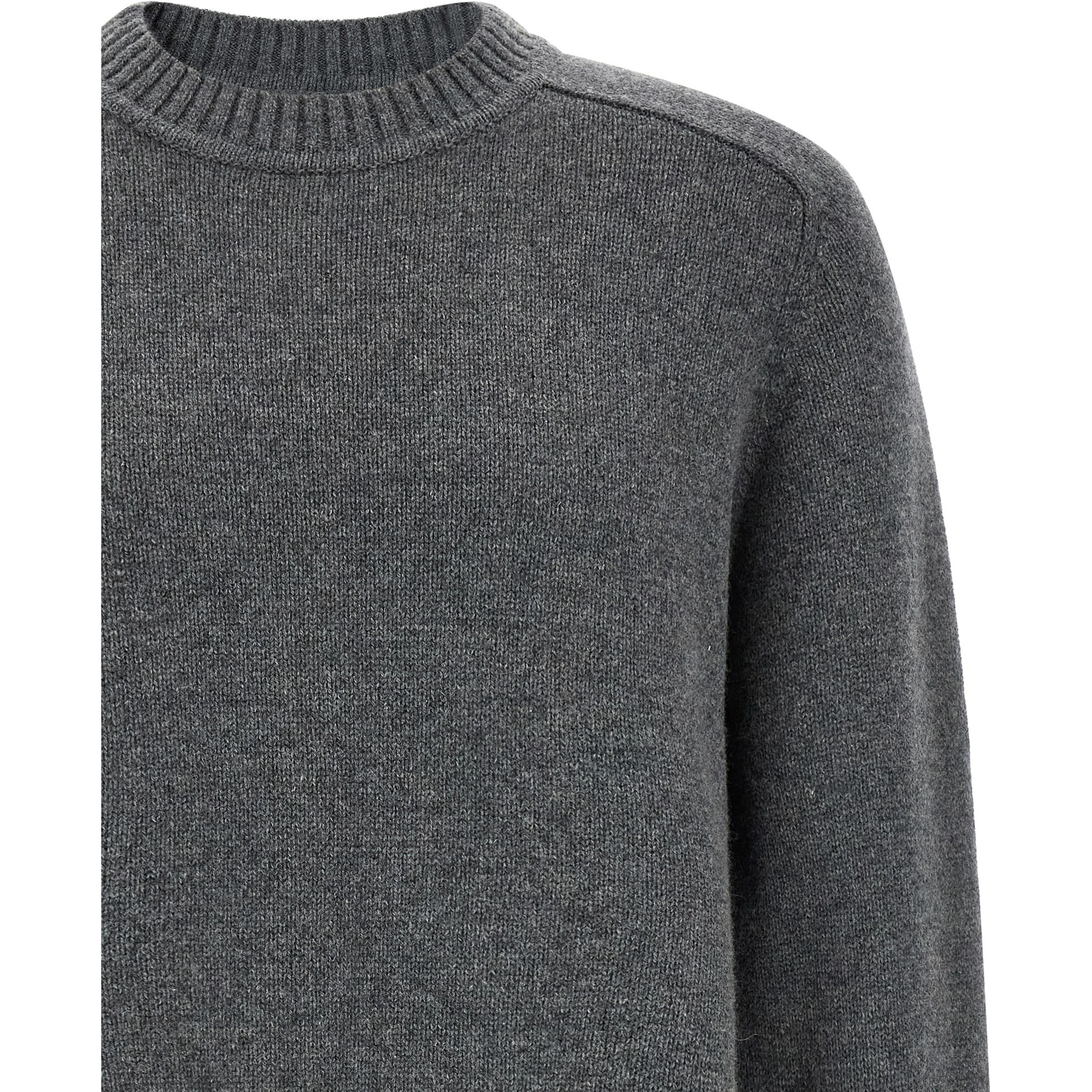 Gray Cashmere Cardigan