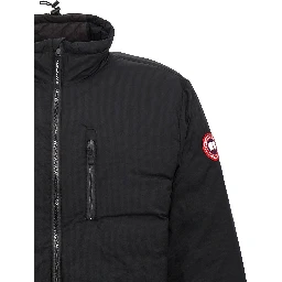 Black Polyester Shell Jacket