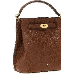 Brown Calfskin Crossbody Bag
