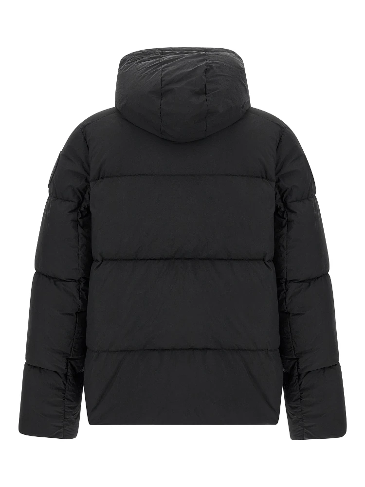 Black Polyamide Full-Length Jacket alternative
