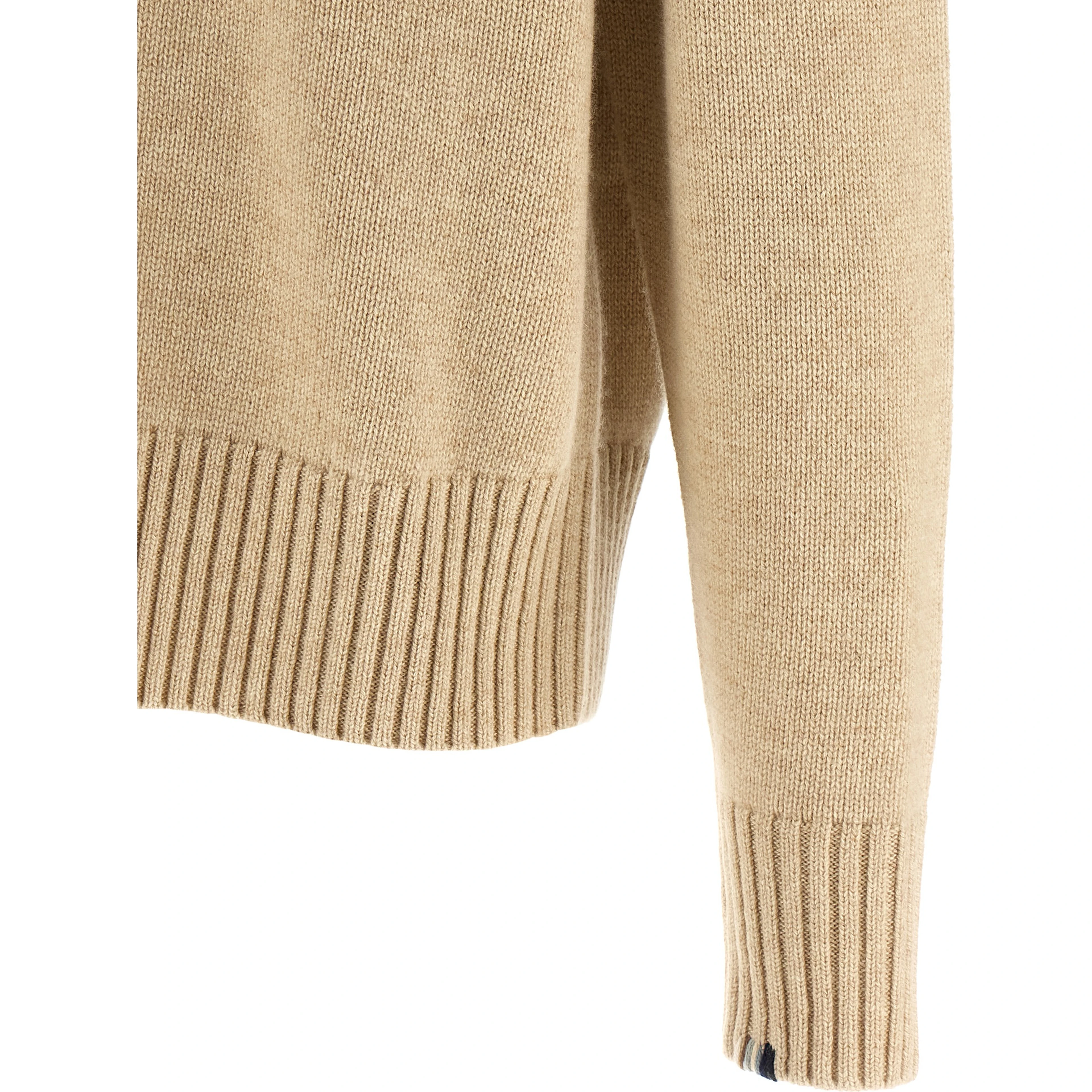 Beige Cashmere Cardigan