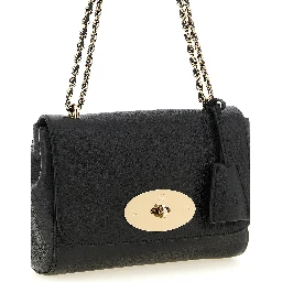 Black Goatskin Crossbody Bag