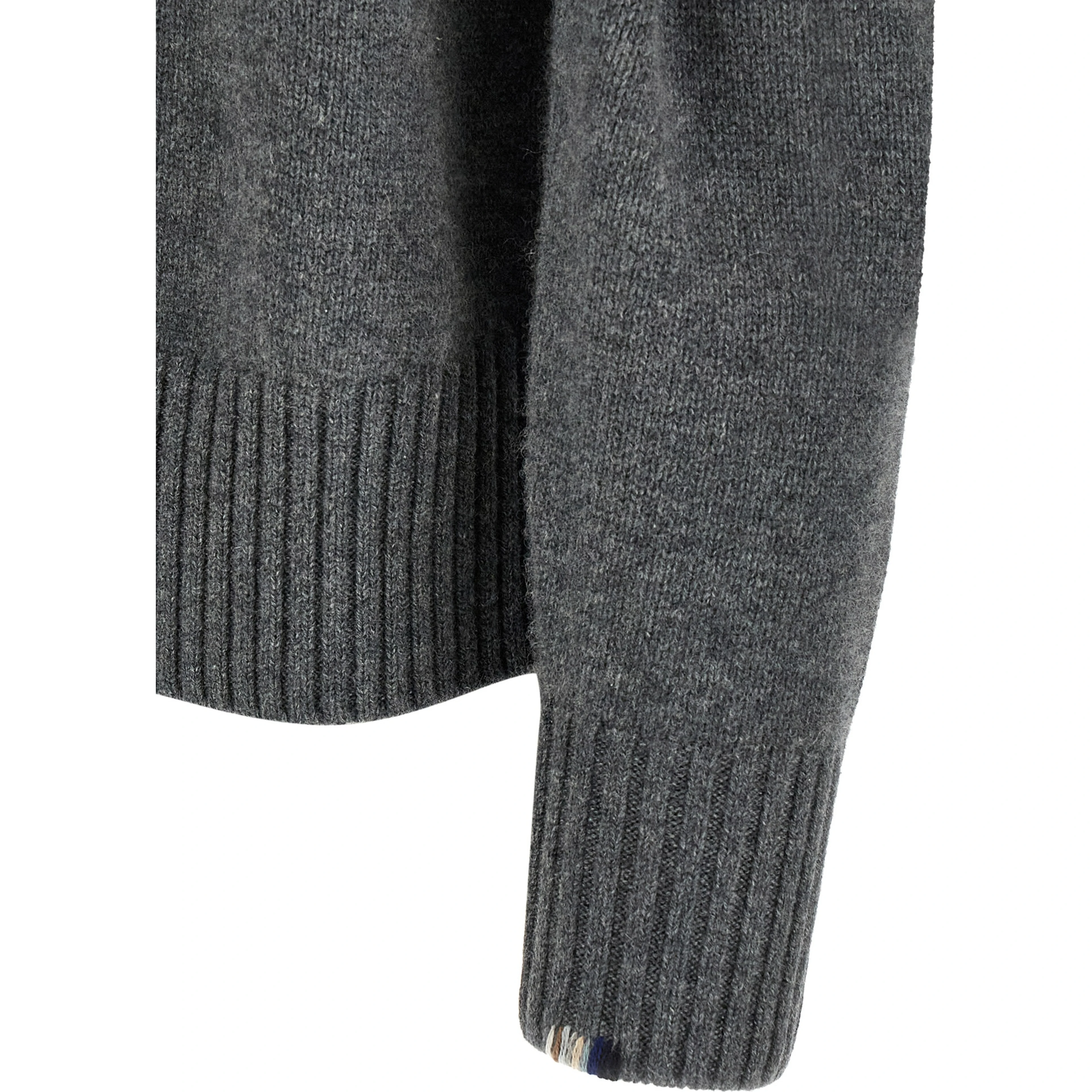 Gray Cashmere Cardigan