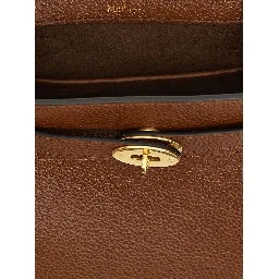 Brown Calfskin Crossbody Bag