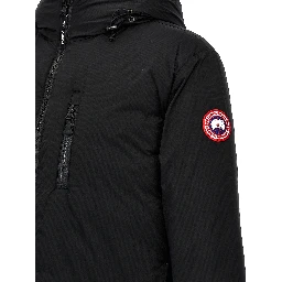 Black Polyester Shell Jacket