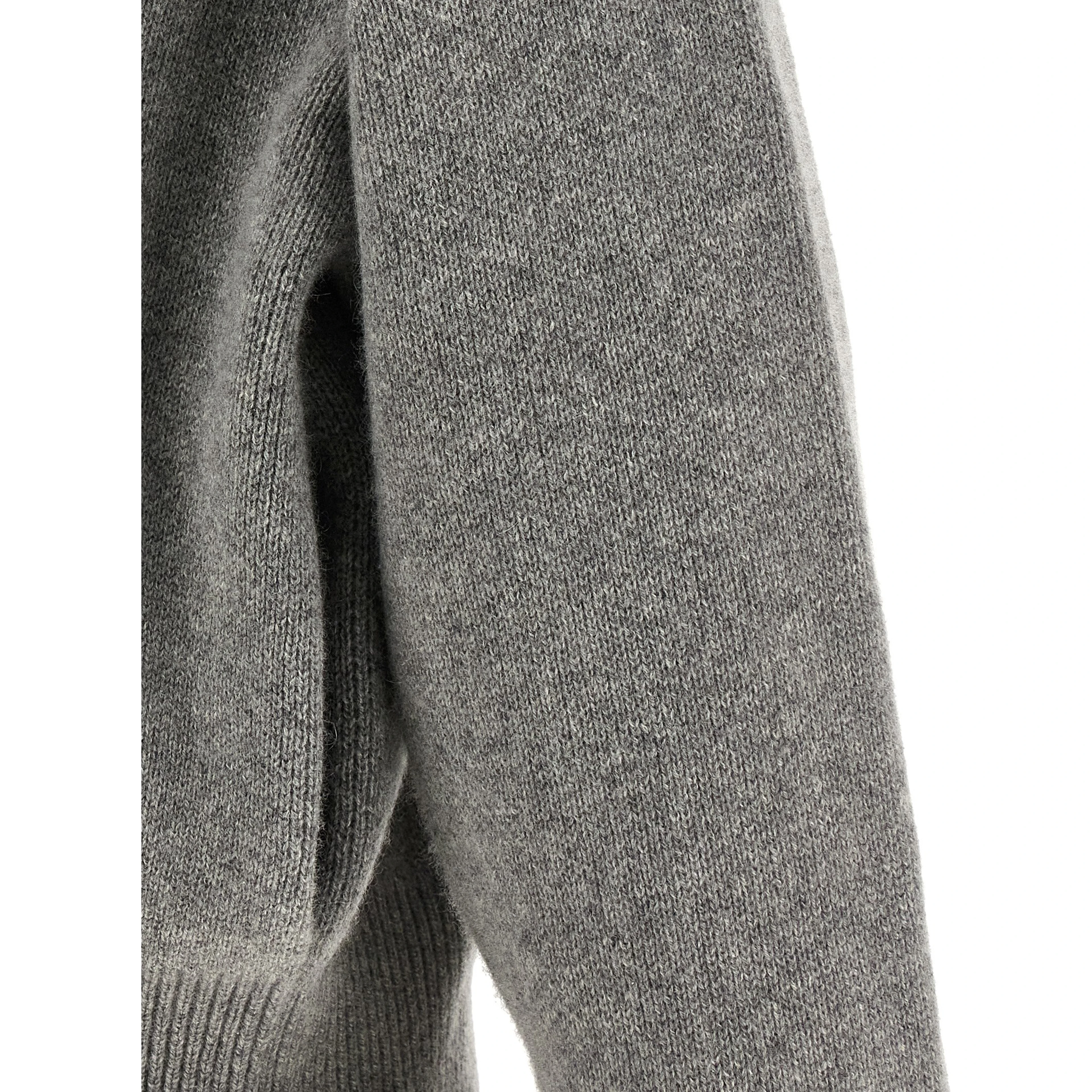 Gray Cashmere Cardigan