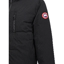 Black Polyester Shell Jacket