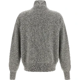 Gray Cashmere Cardigan