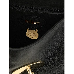 Black Goatskin Crossbody Bag