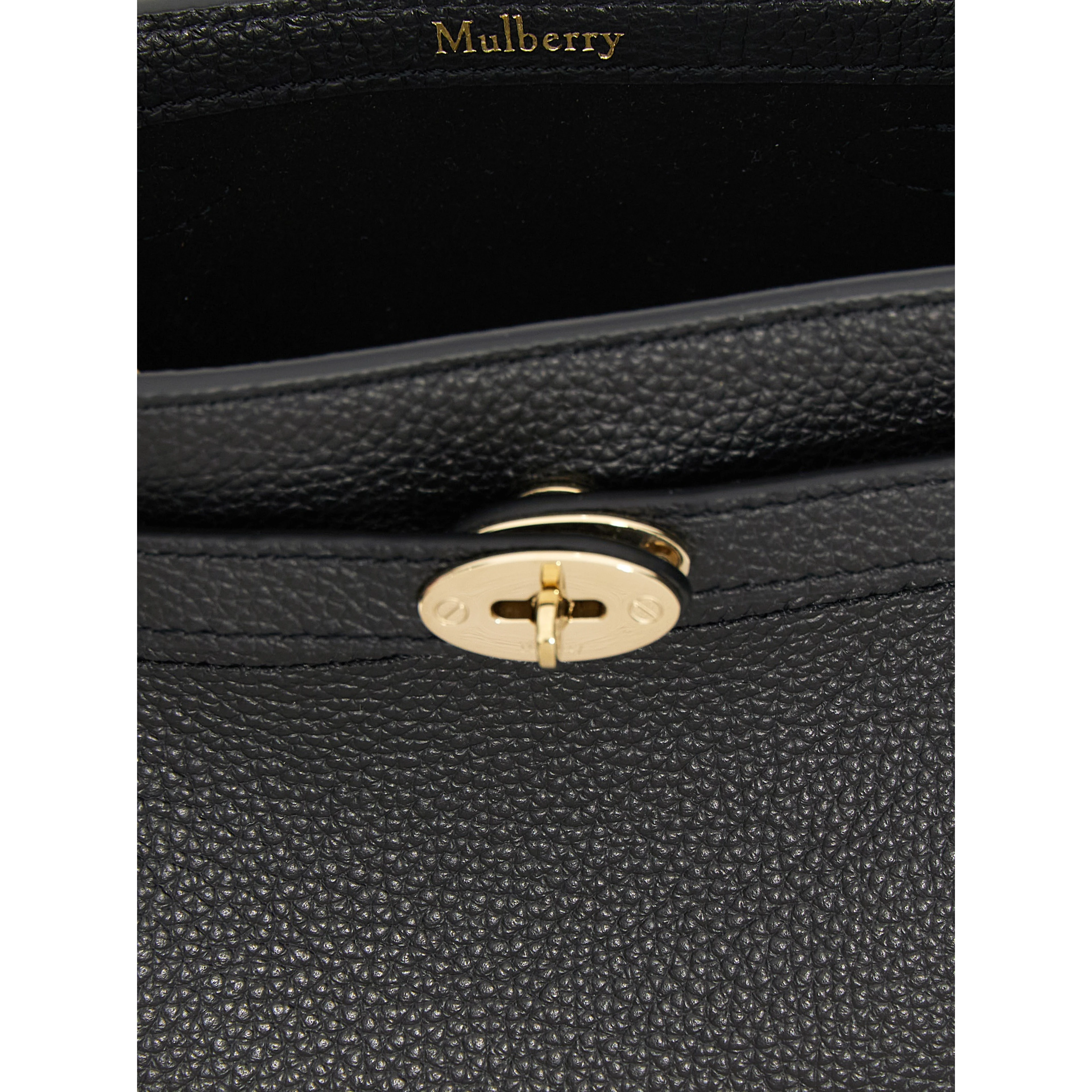 Black Calfskin Crossbody Bag