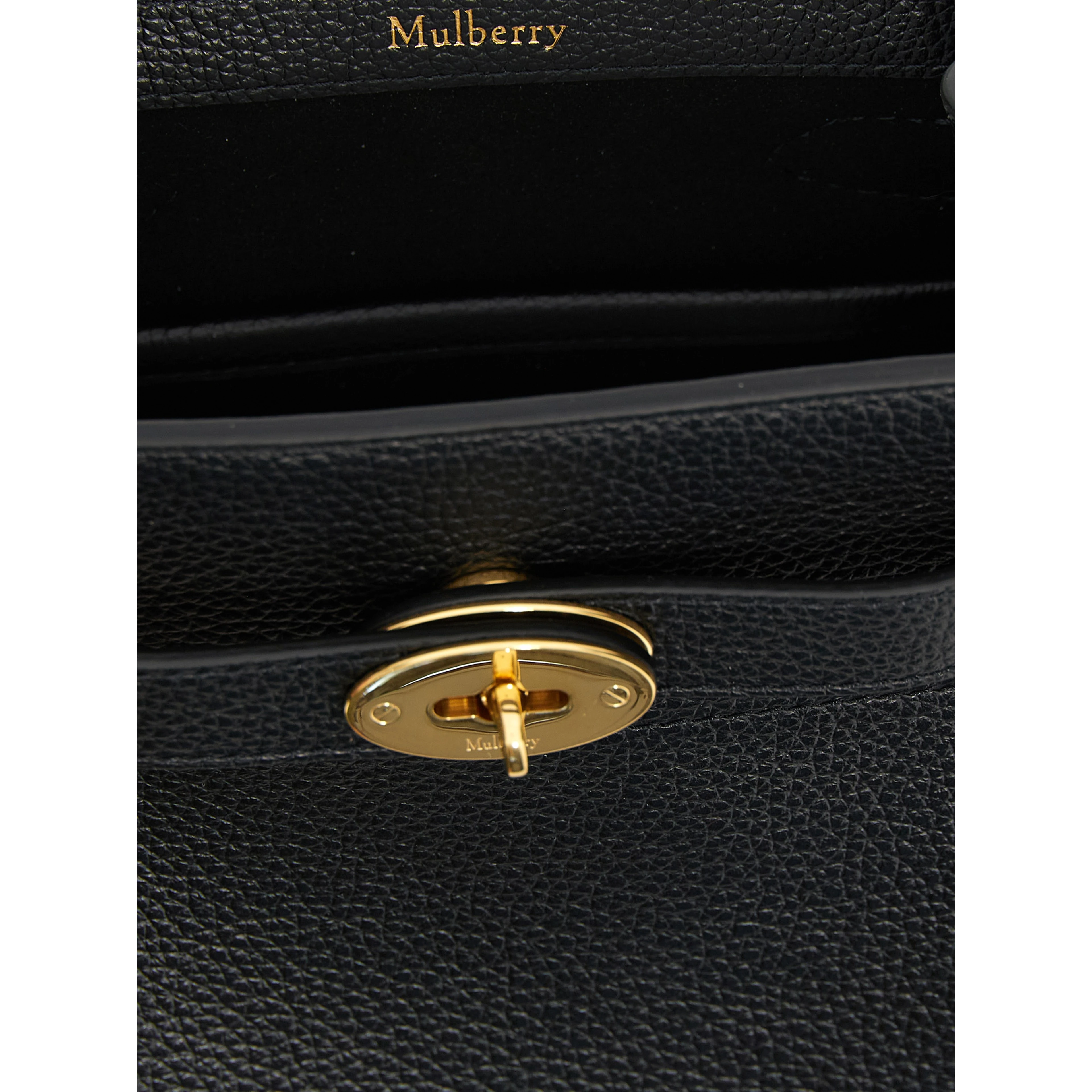 Black Calfskin Crossbody Bag