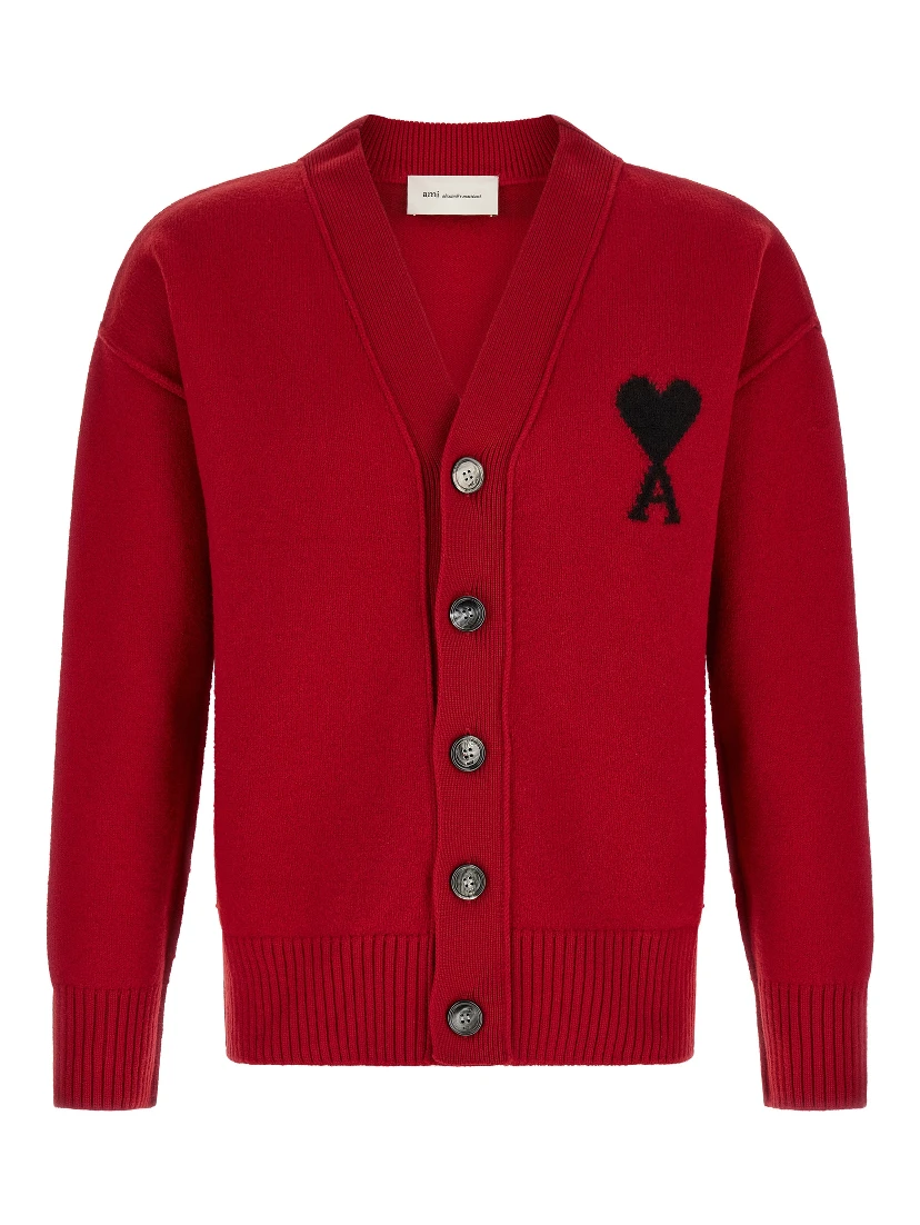 Multicolor Wool Cardigan