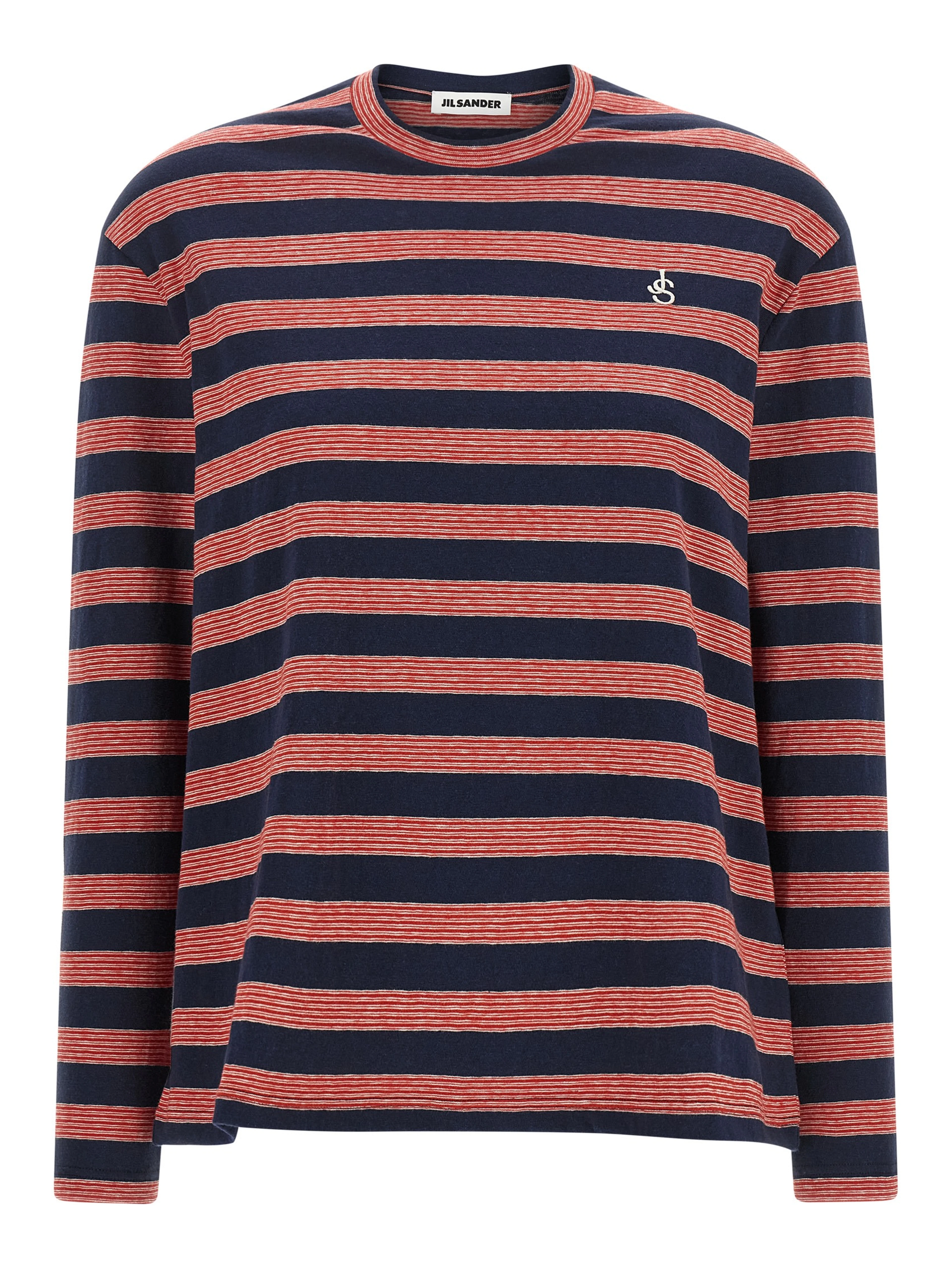 Multicolor Cotton Long Sleeve T-Shirt