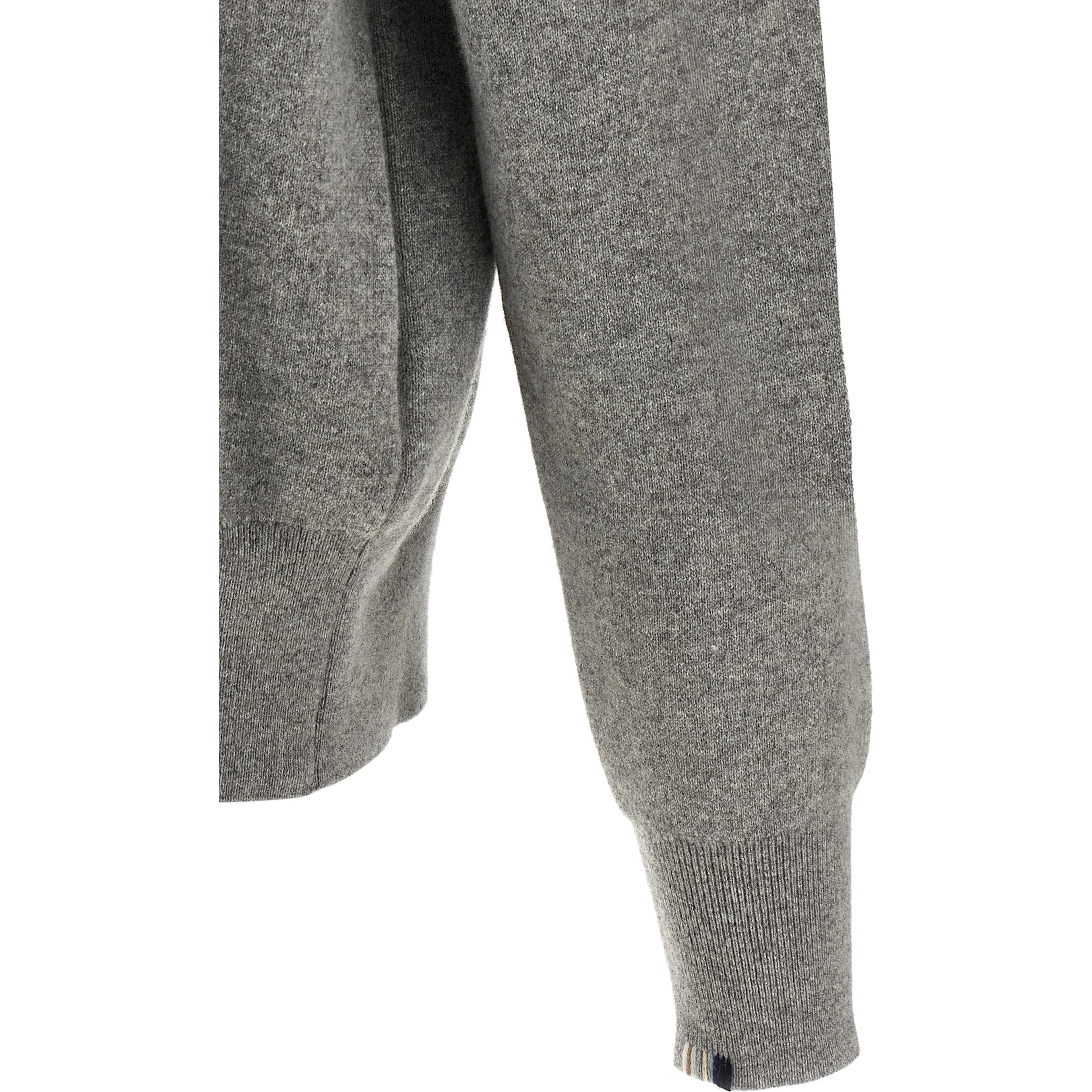 Gray Cashmere Cardigan