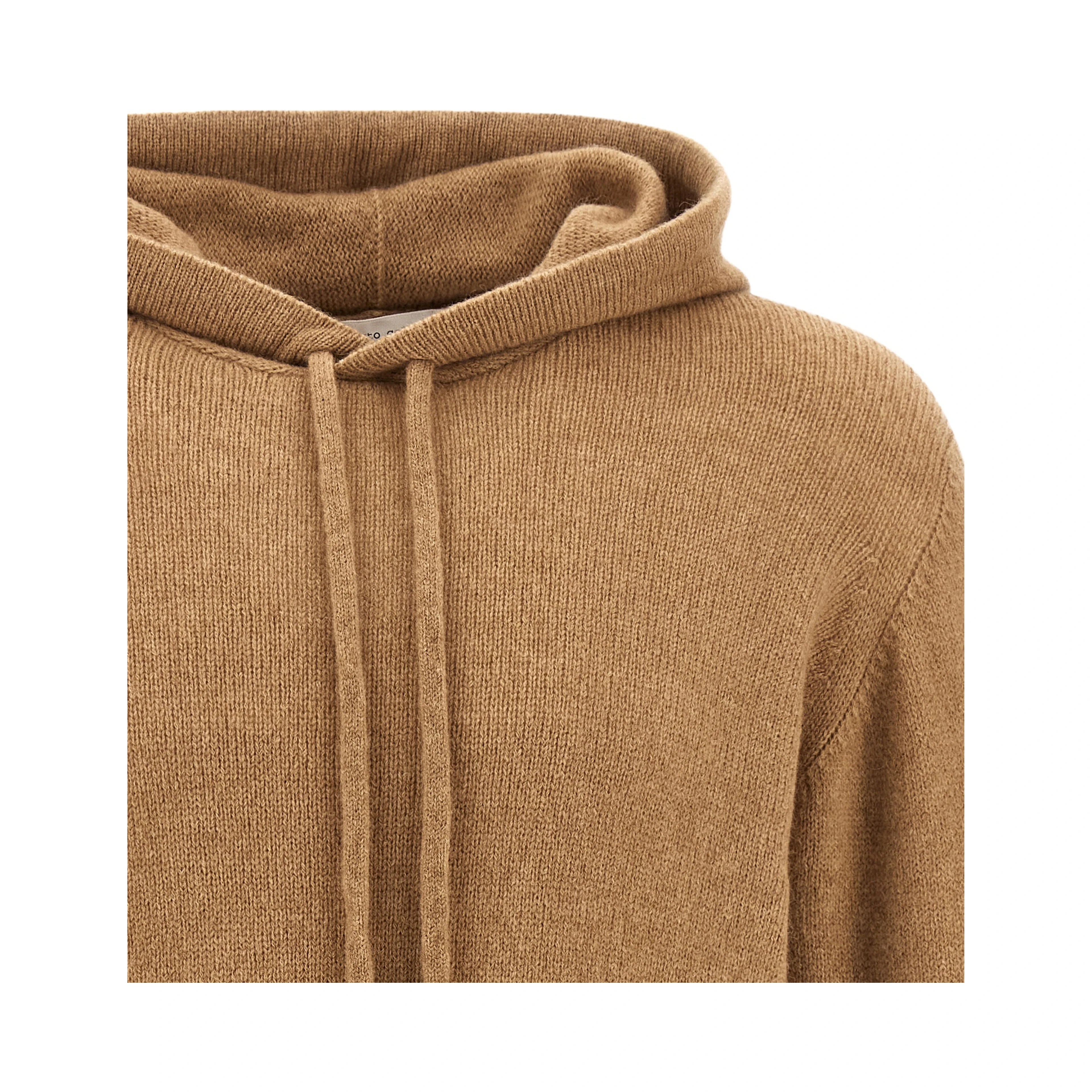 Beige Wool Cardigan