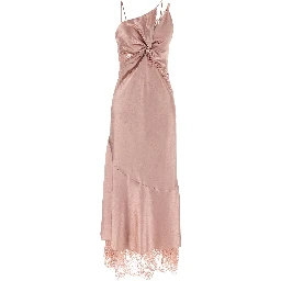 Multicolor Acetate Long Dress