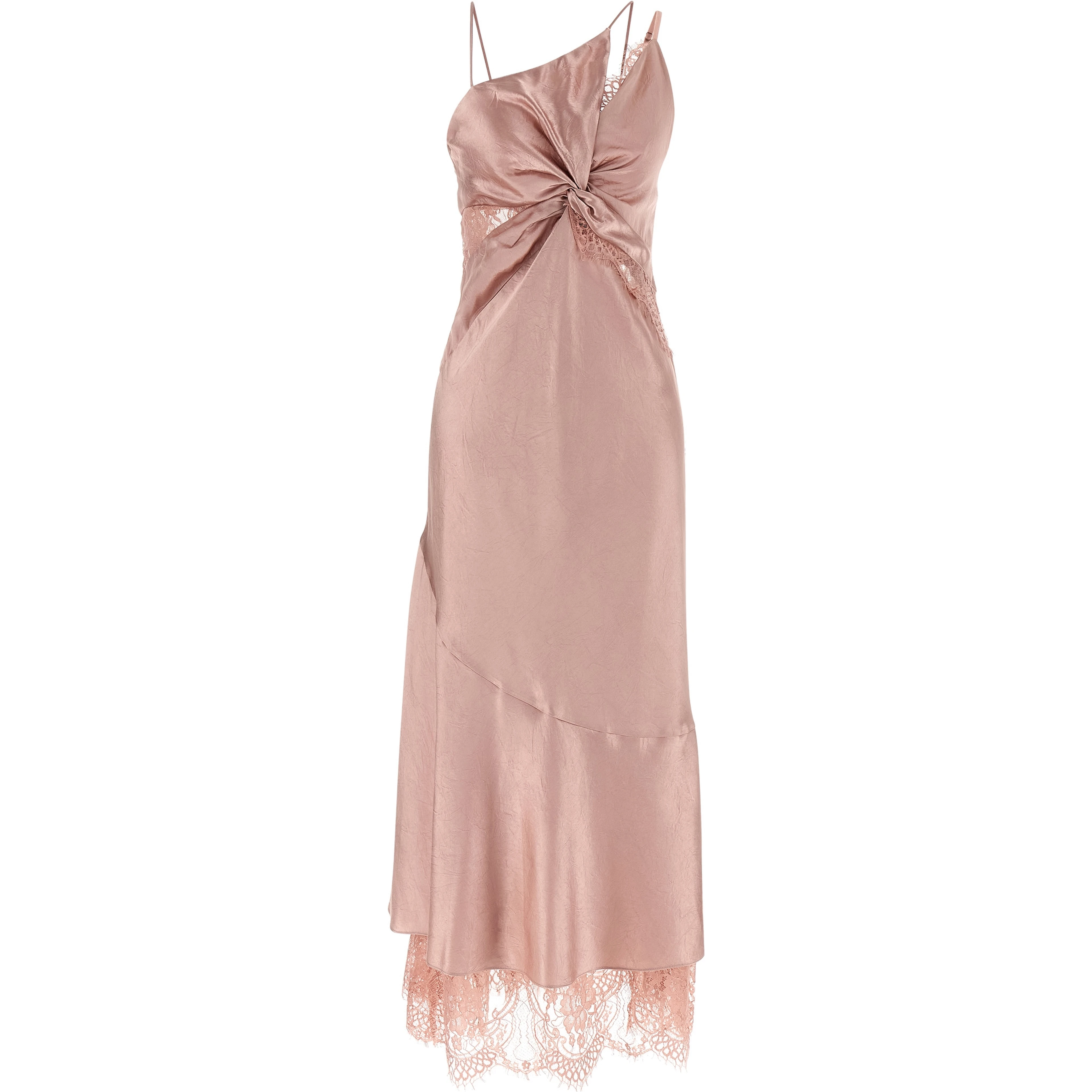 Multicolor Acetate Long Dress