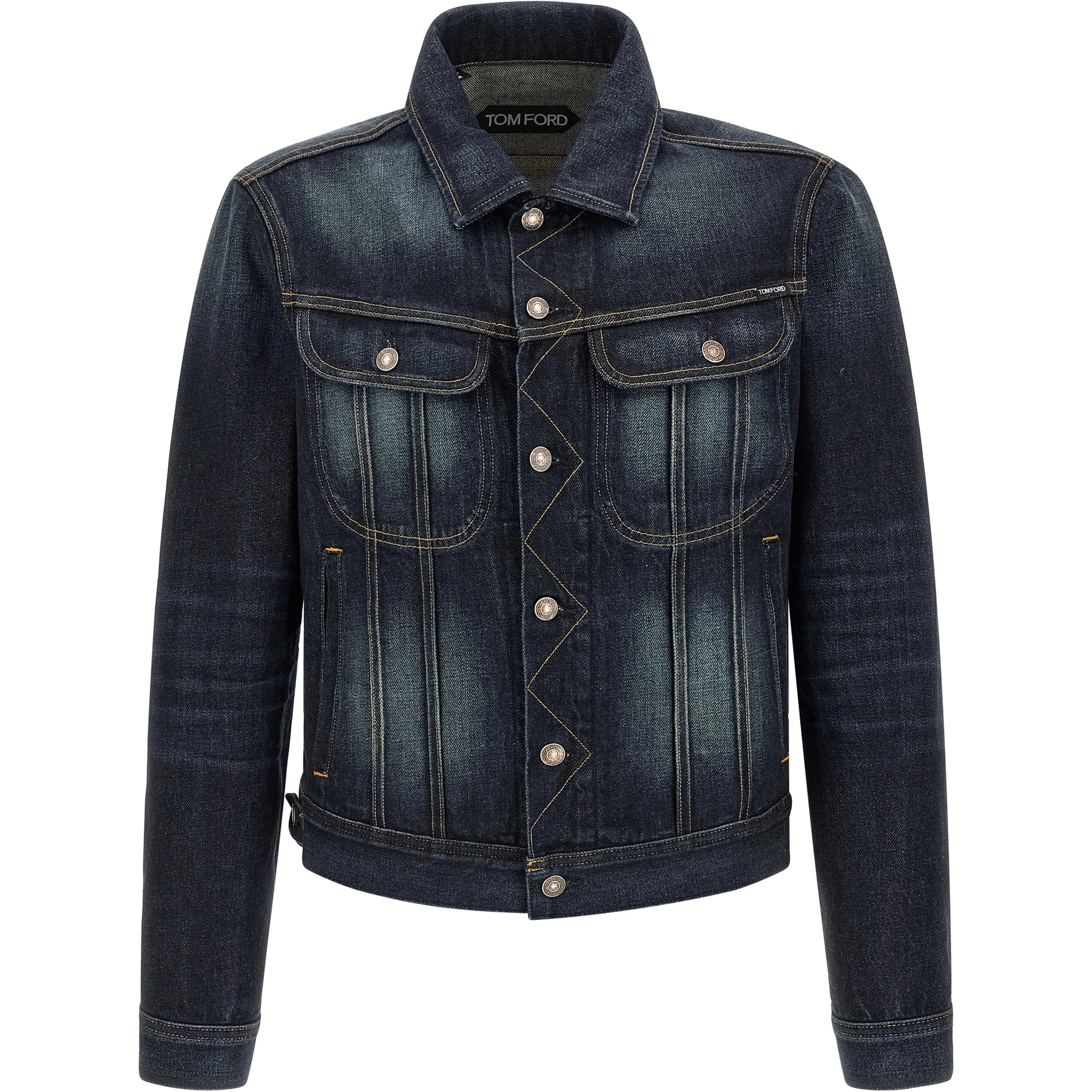 Blue Cotton Denim Jacket