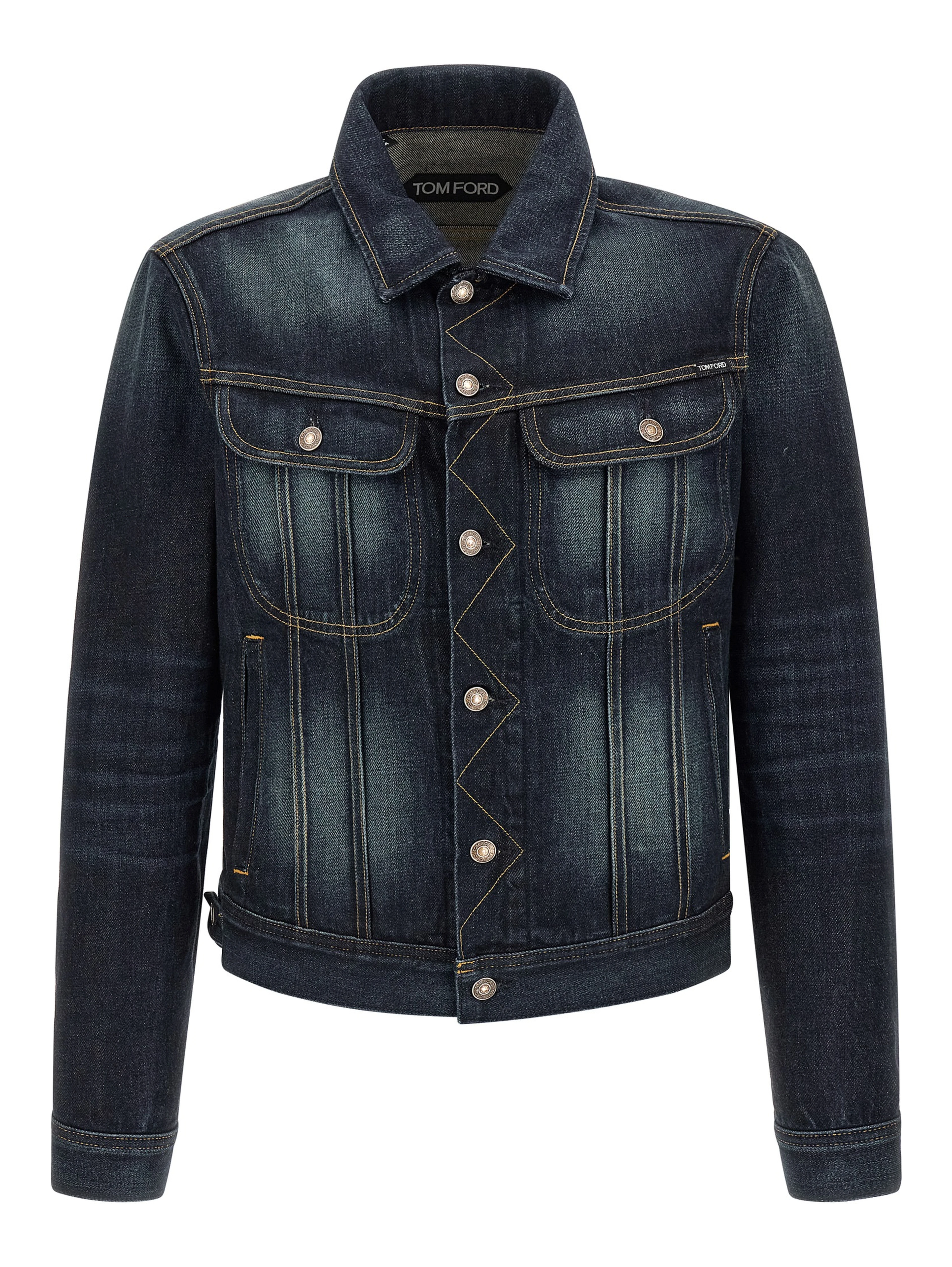 Blue Cotton Denim Jacket