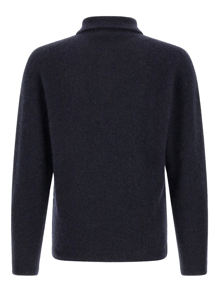 Blue Cashmere Polo Shirt alternative