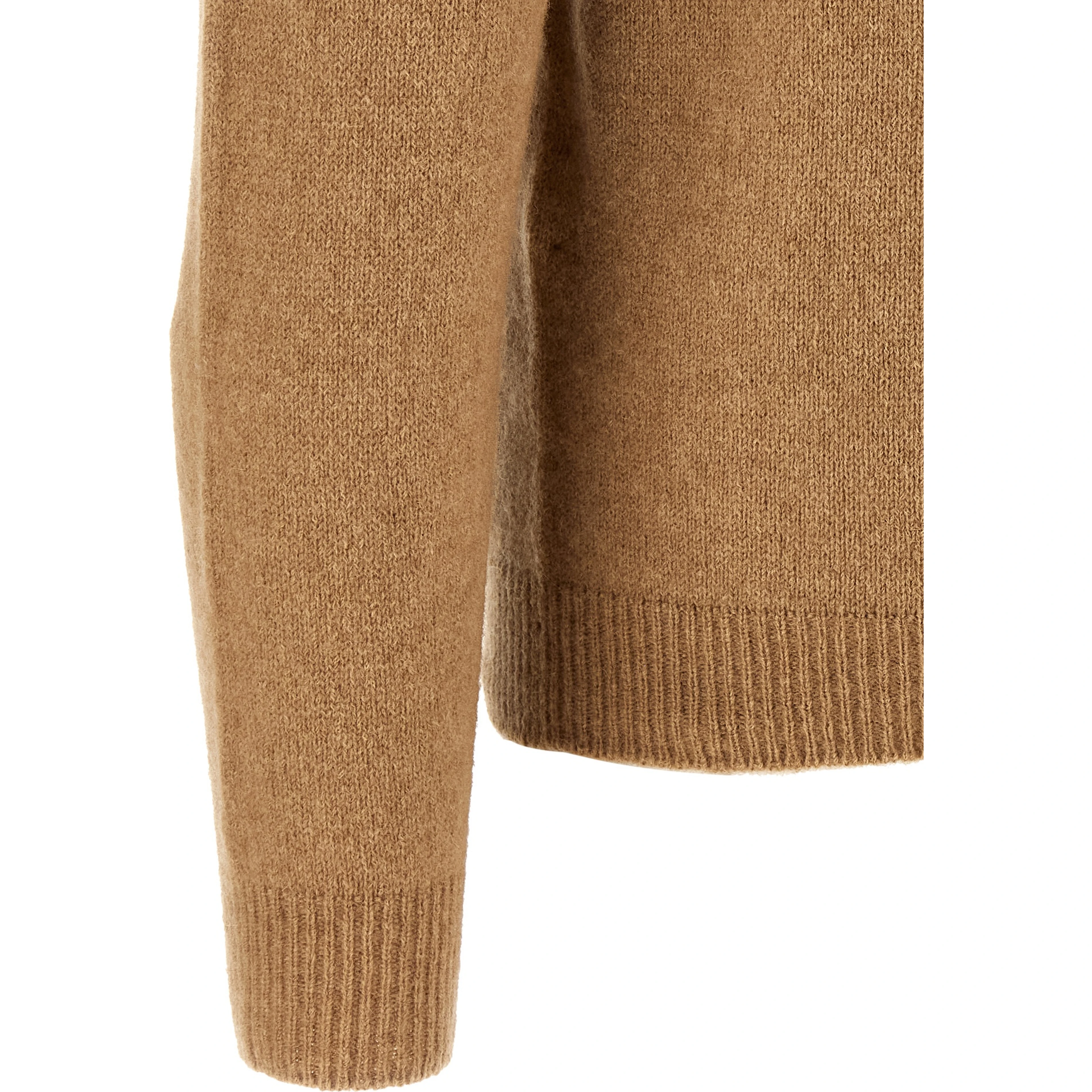 Beige Wool Cardigan