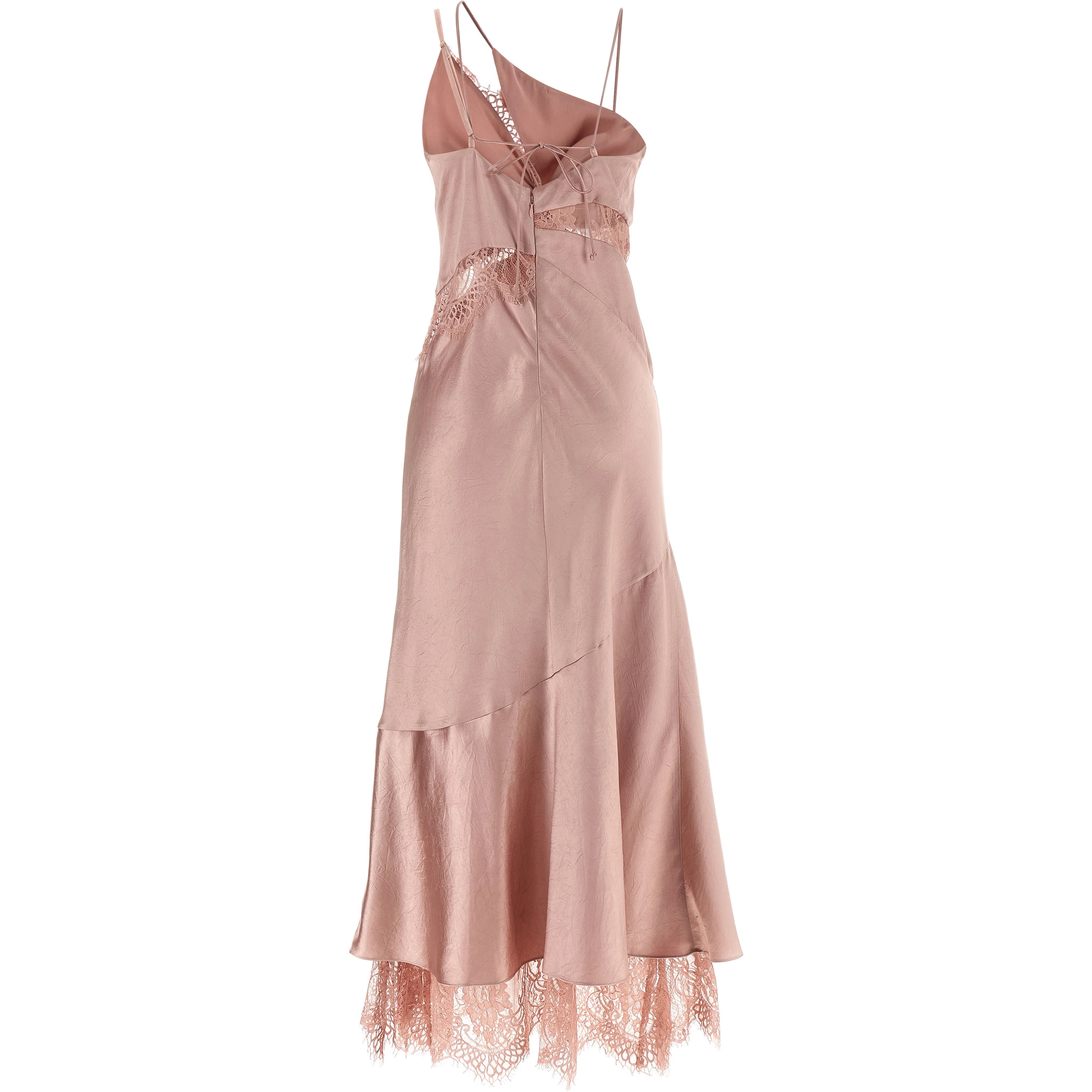 Multicolor Acetate Long Dress