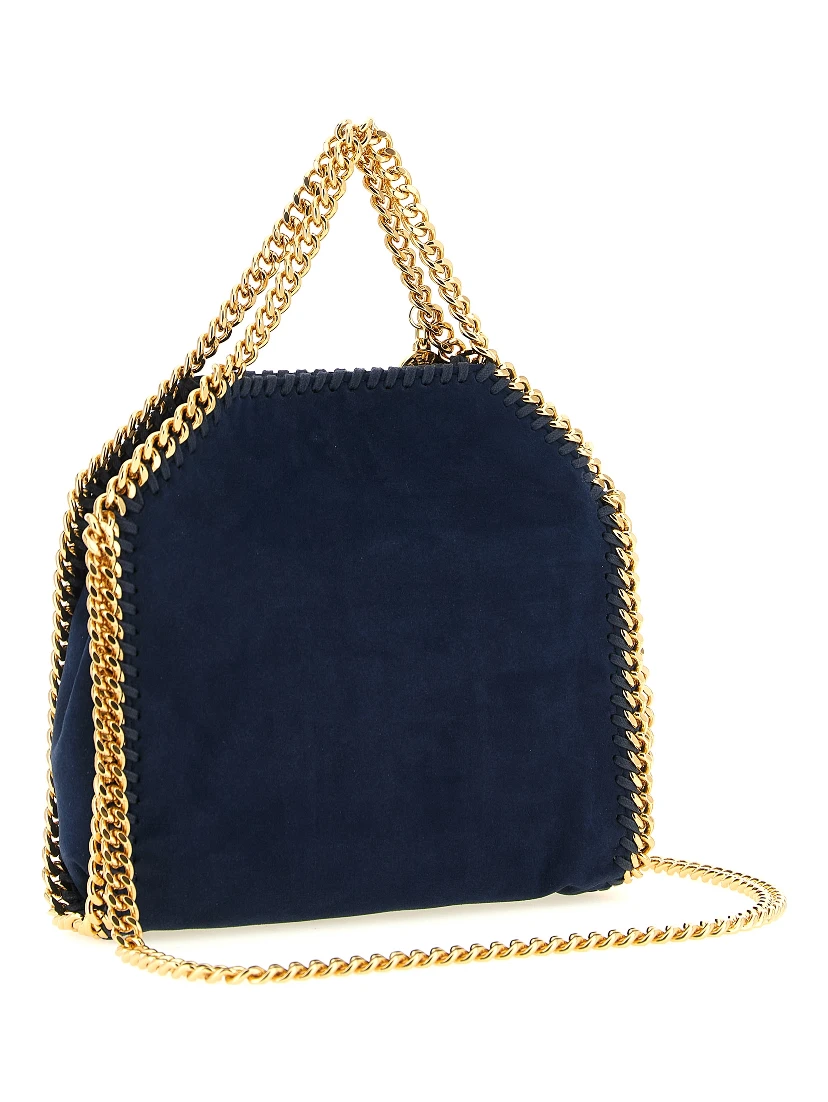Blue Polyamide Crossbody Bag
