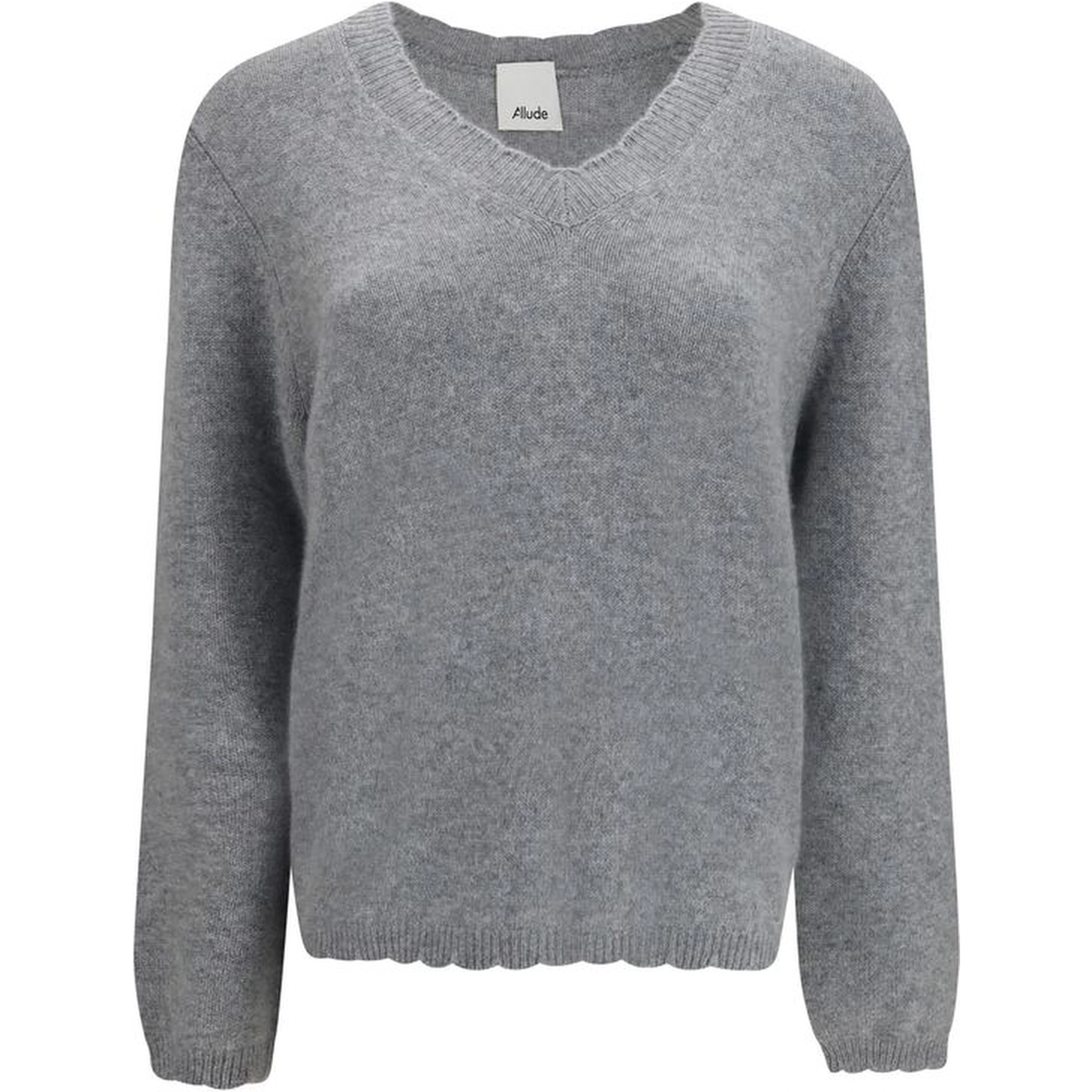 Gray Cashmere Sweater