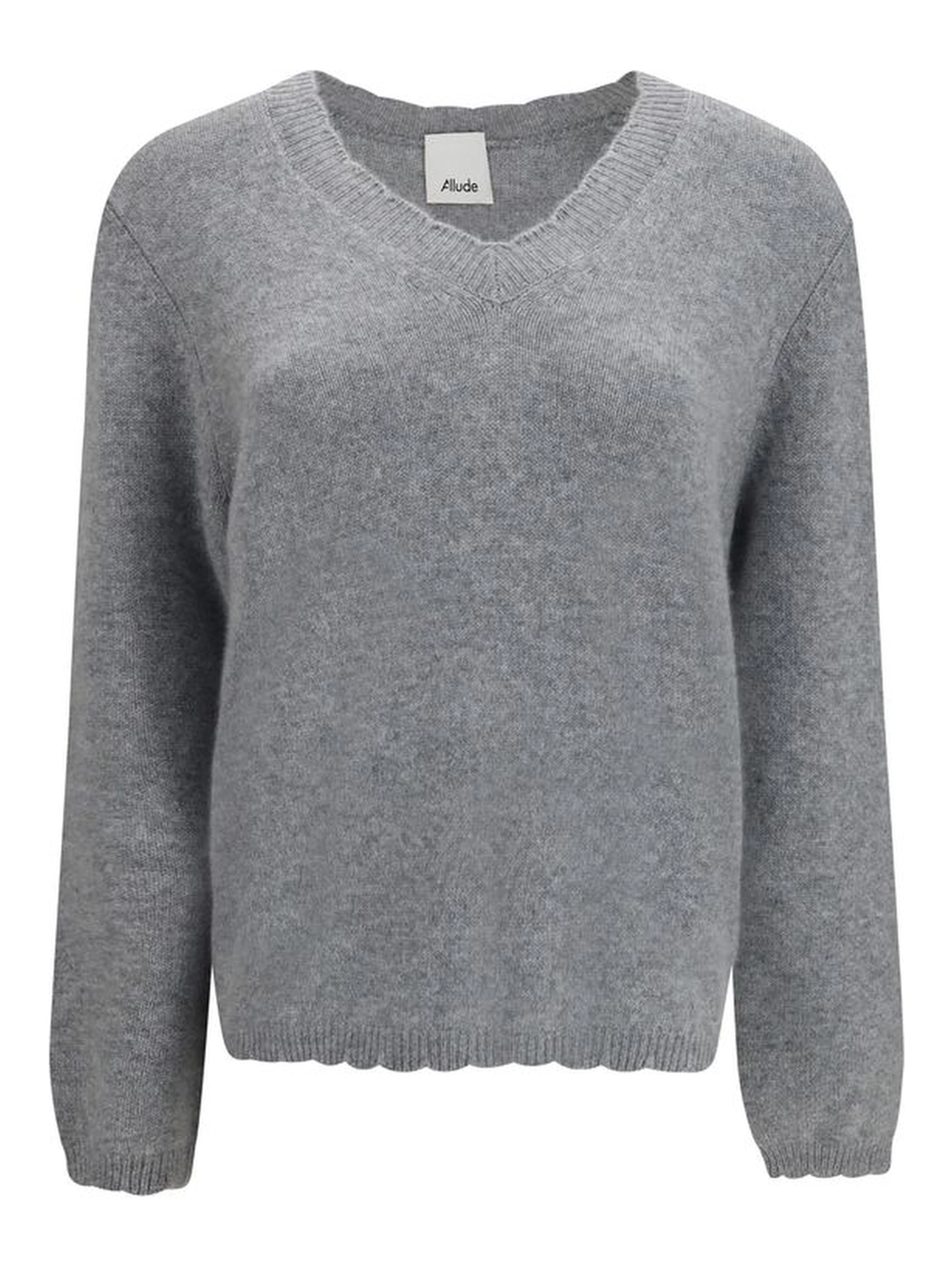 Gray Cashmere Sweater