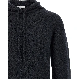 Blue Wool Cardigan