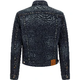 Blue Cotton Denim Jacket