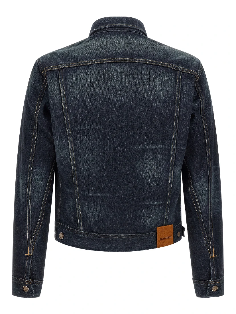 Blue Cotton Denim Jacket